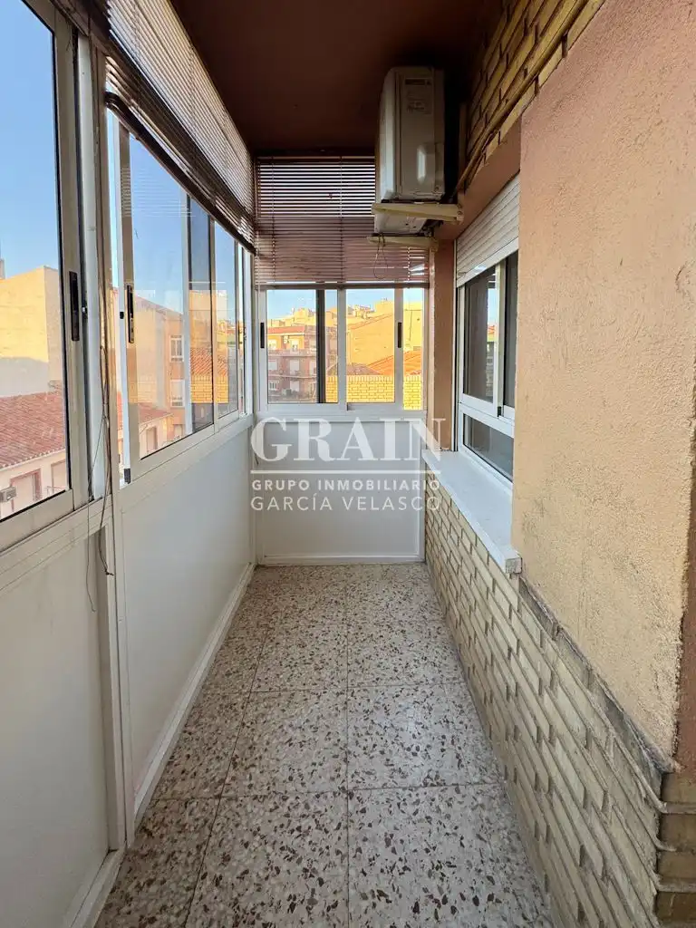 Balcony of Flat for sale in Albacete  with Air Conditioner and Heating