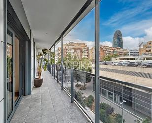 Terrassa de Pis de lloguer en  Barcelona Capital amb Aire condicionat, Parquet i Terrassa