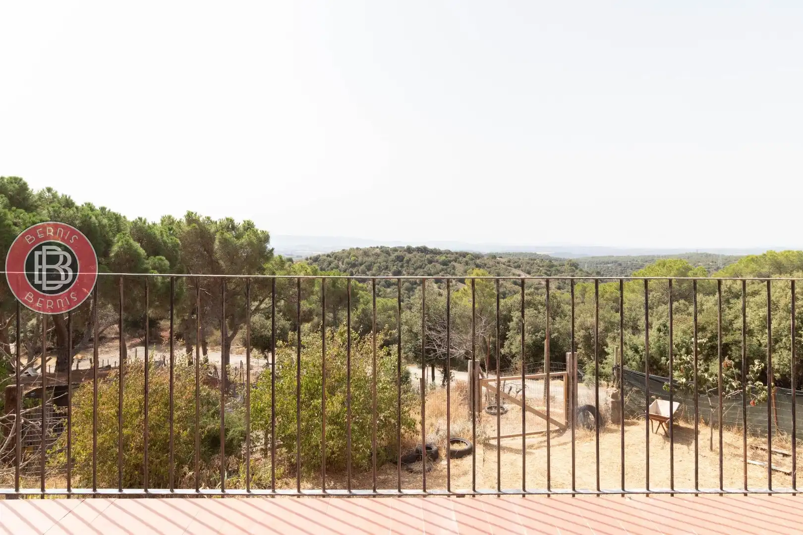 Terrassa de Finca rústica en venda en Els Hostalets de Pierola amb Calefacció, Jardí privat i Parquet
