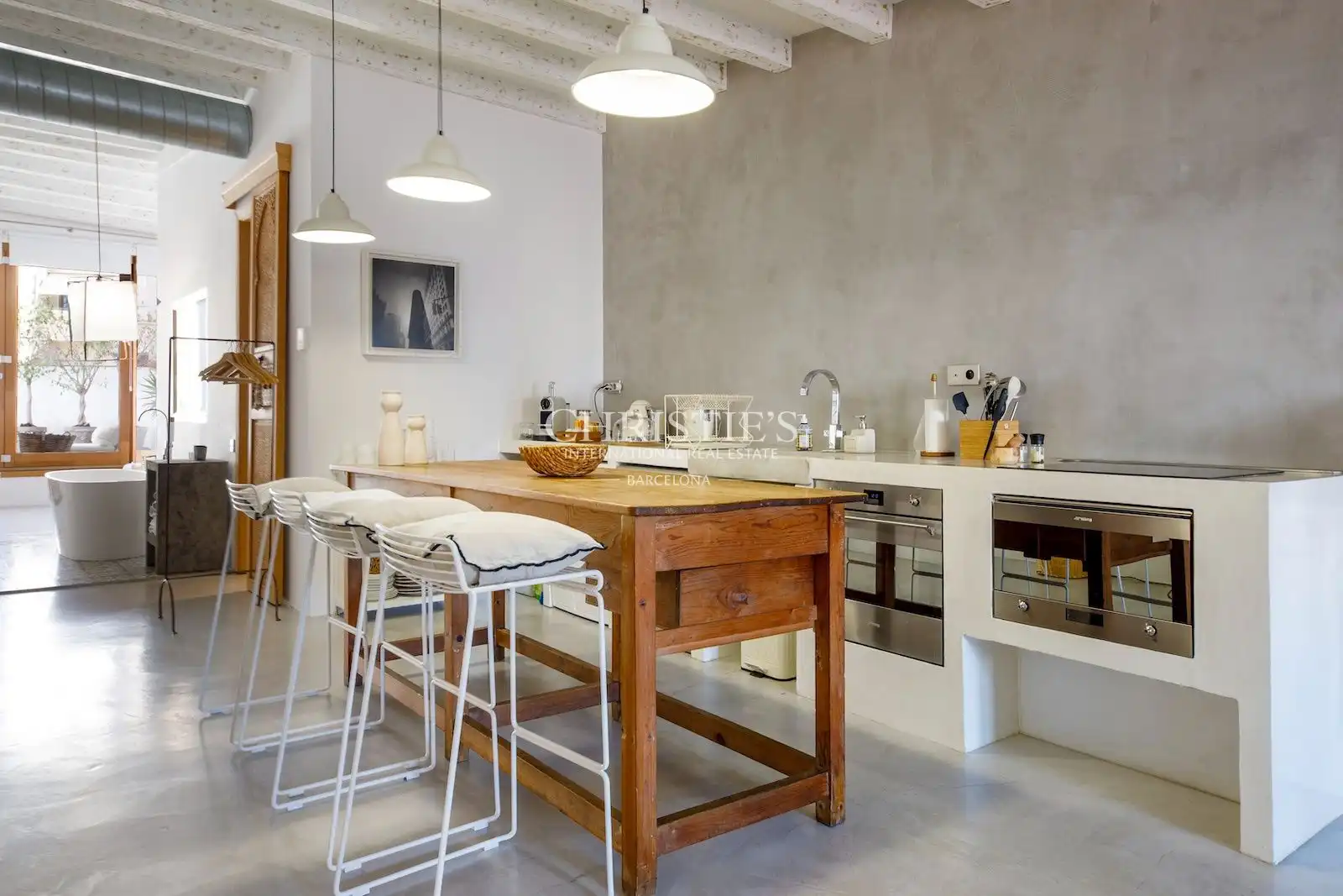 Cocina de Piso en venta en Barcelona con Terraza