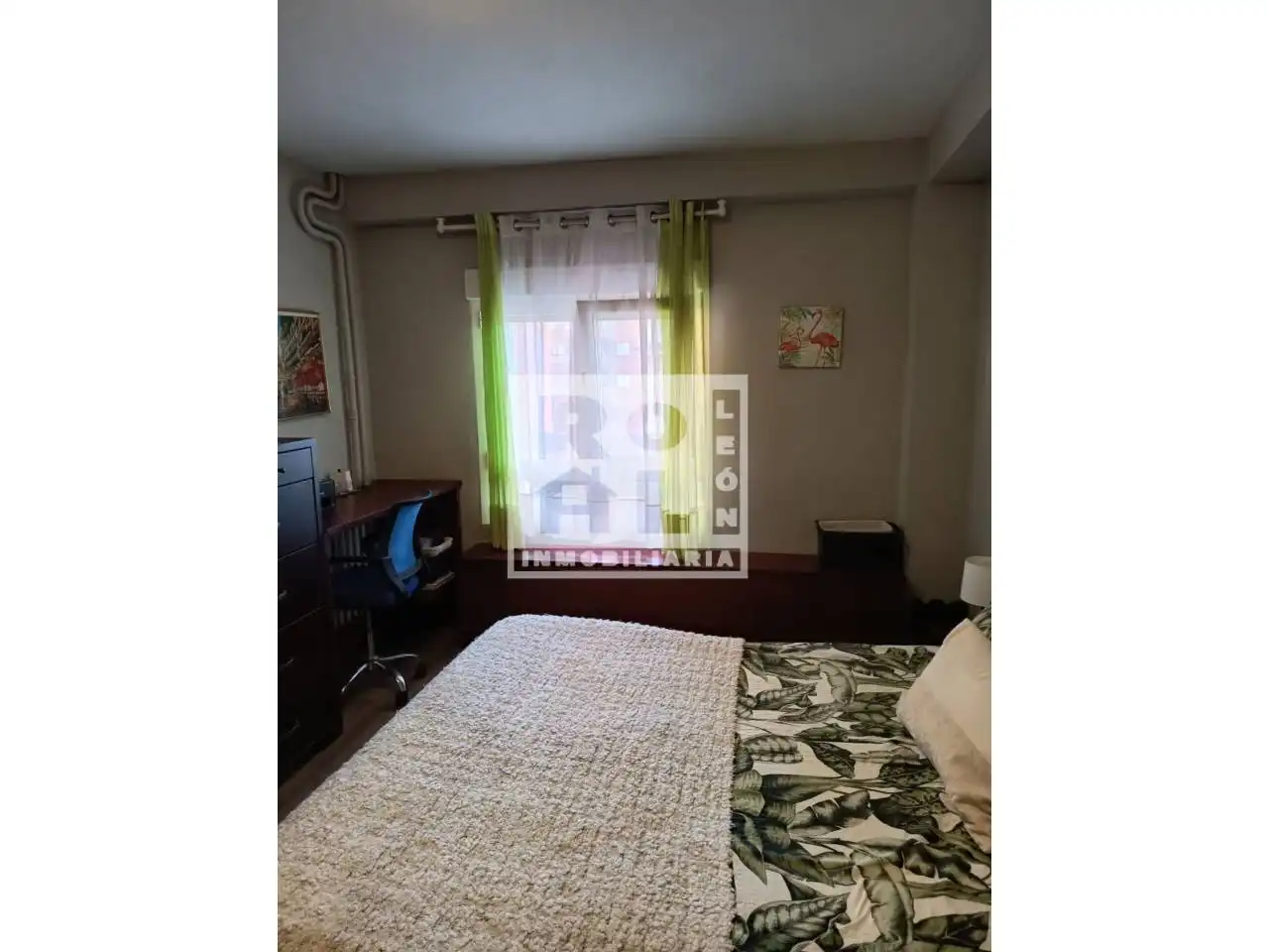 Bedroom of Flat for sale in León Capital   with Heating, Parquet flooring and Terrace