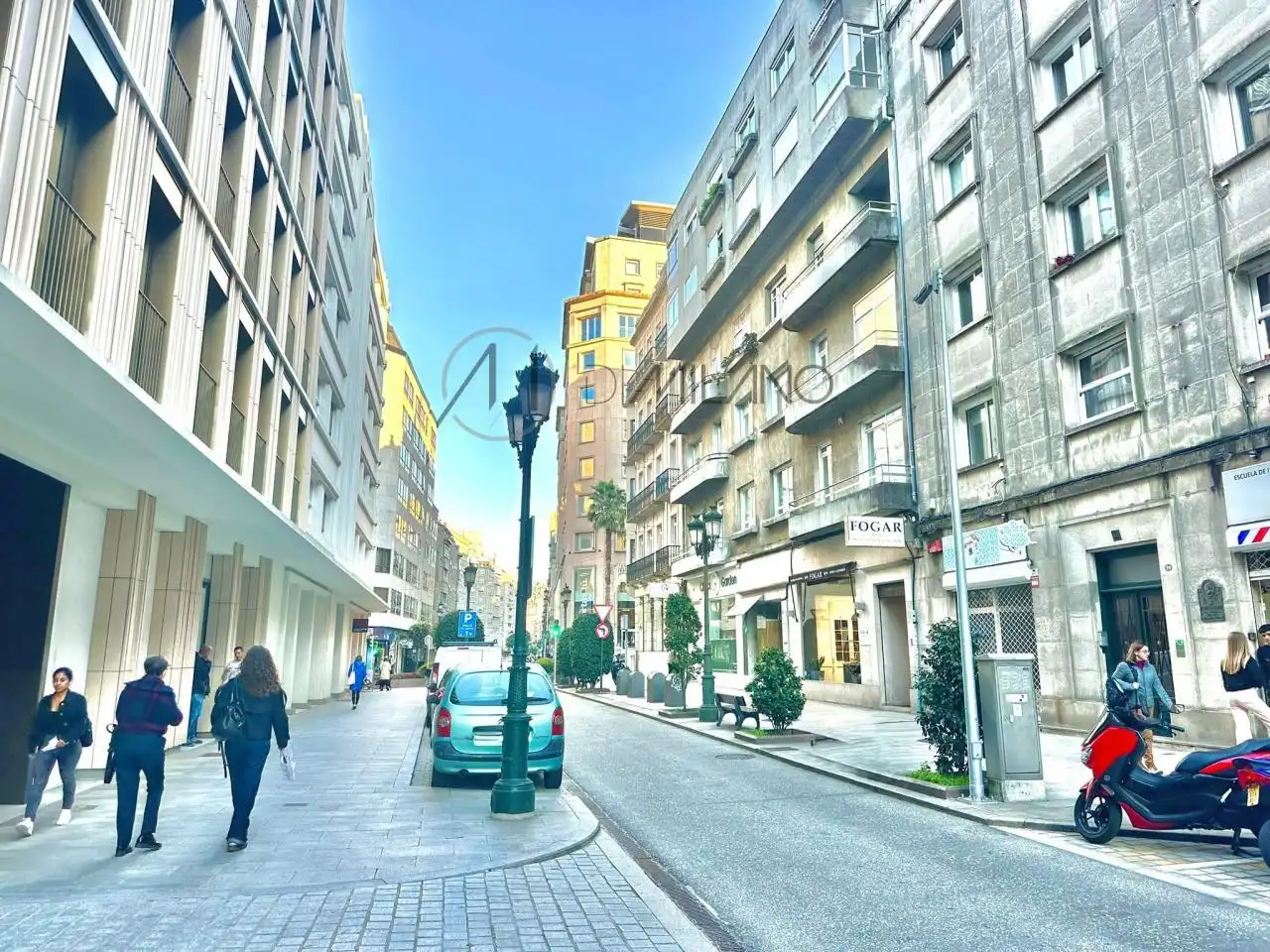 Exterior view of Flat for sale in Vigo   with Heating, Storage room and Furnished