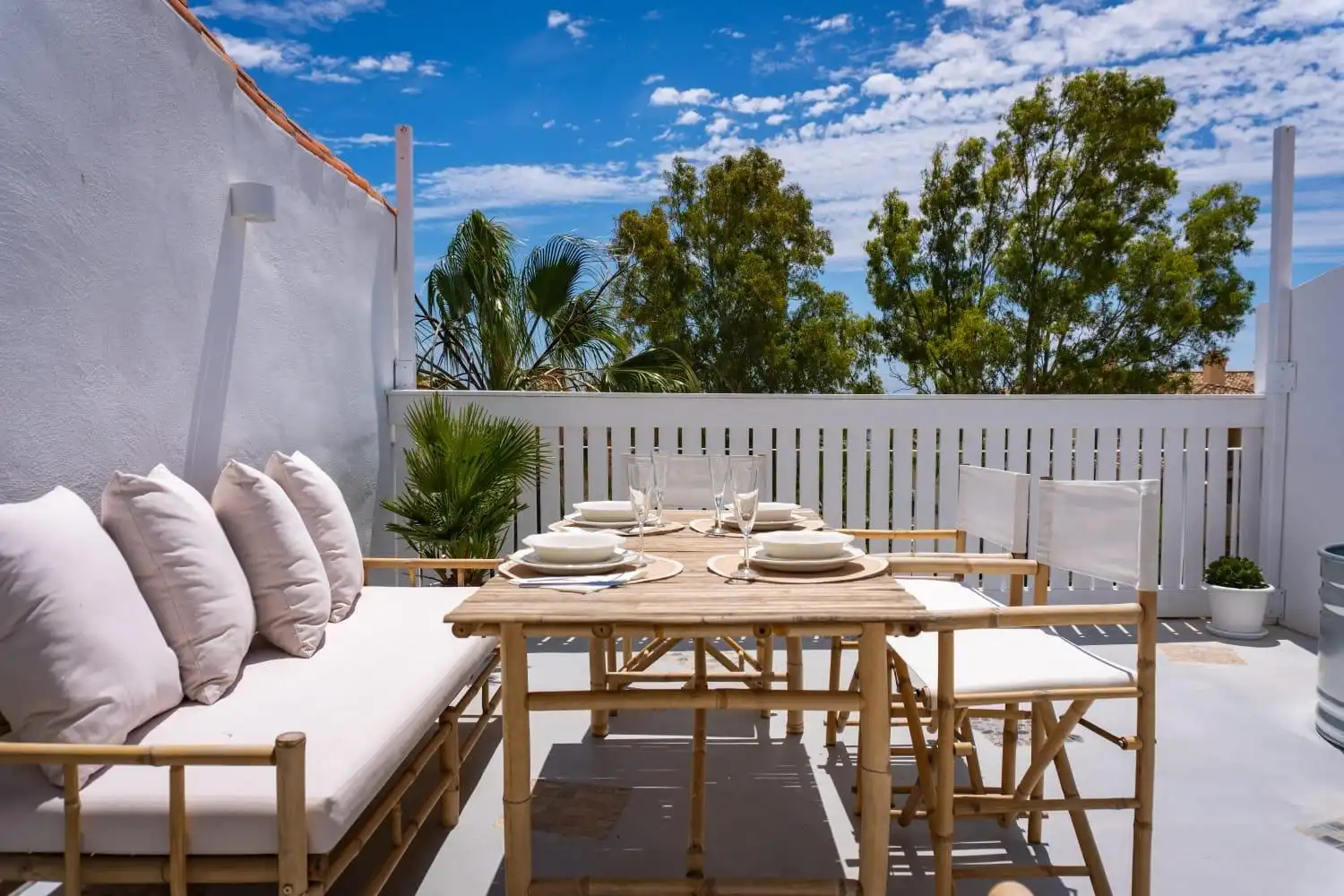Terraza de Casa adosada en venta en Benalmádena con Aire acondicionado, Calefacción y Terraza