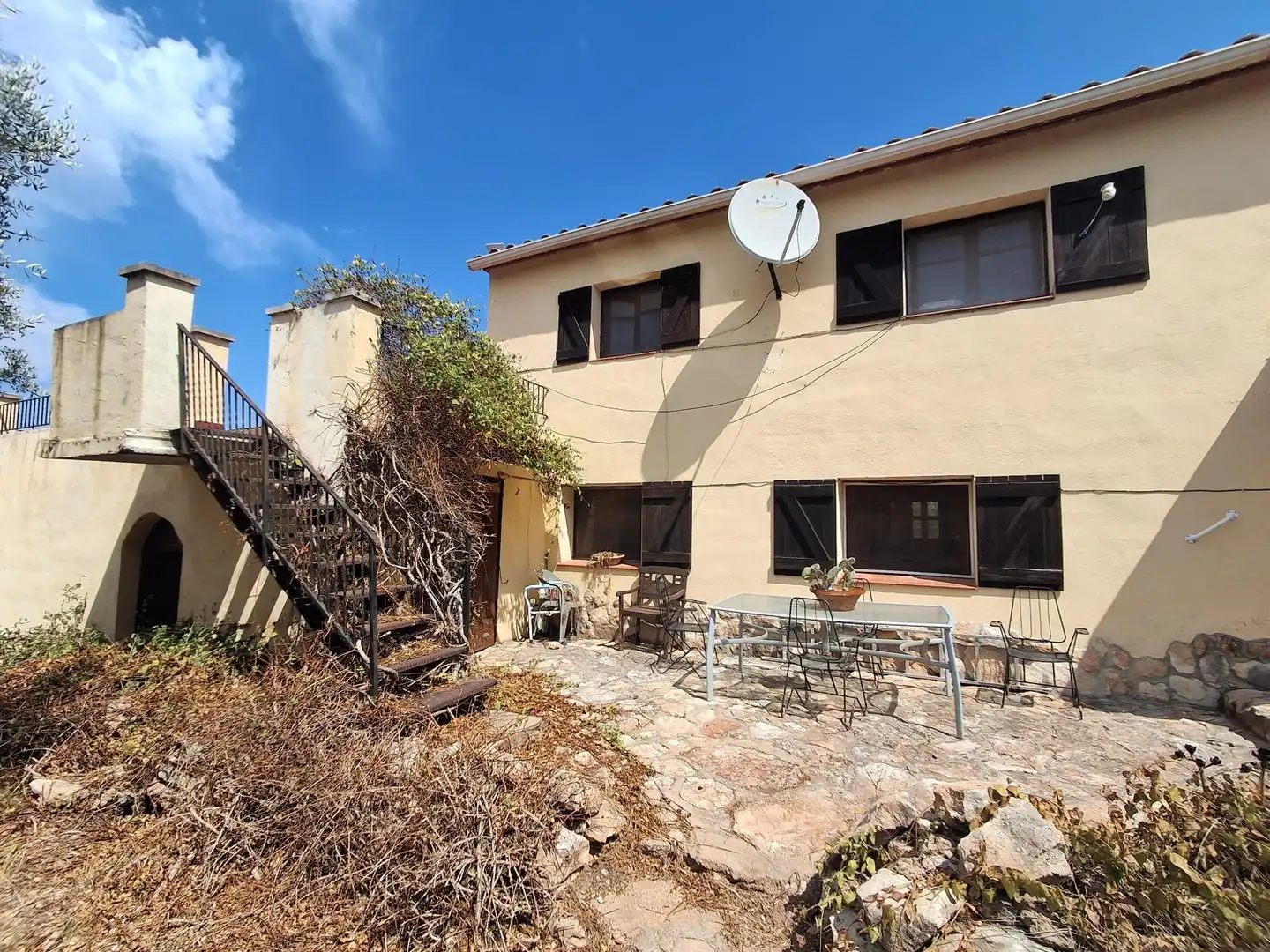 Vista exterior de Finca rústica en venda en Tivissa amb Piscina comunitària