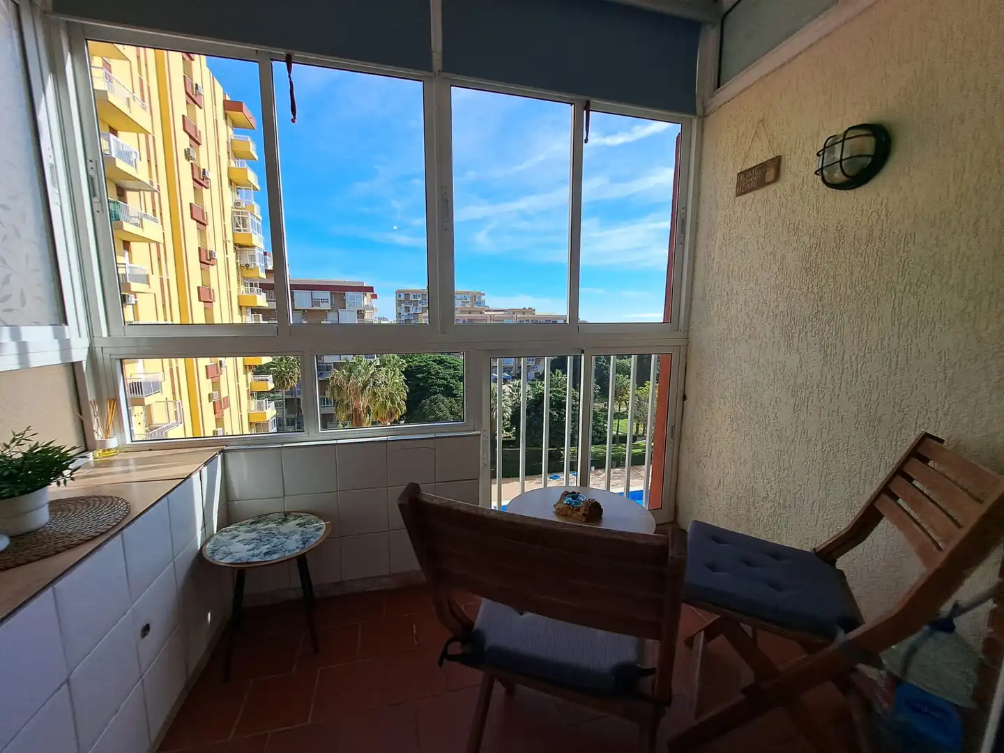 Terraza de Estudio en venta en Benalmádena con Aire acondicionado, Terraza y Amueblado