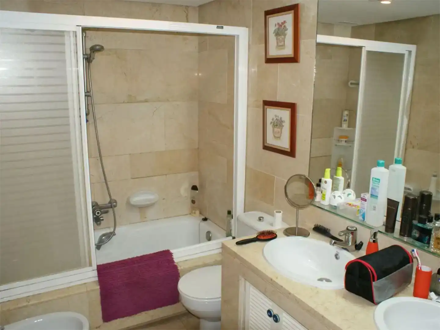 Baño de Apartamento en venta en Sotogrande con Aire acondicionado, Piscina y Balcón