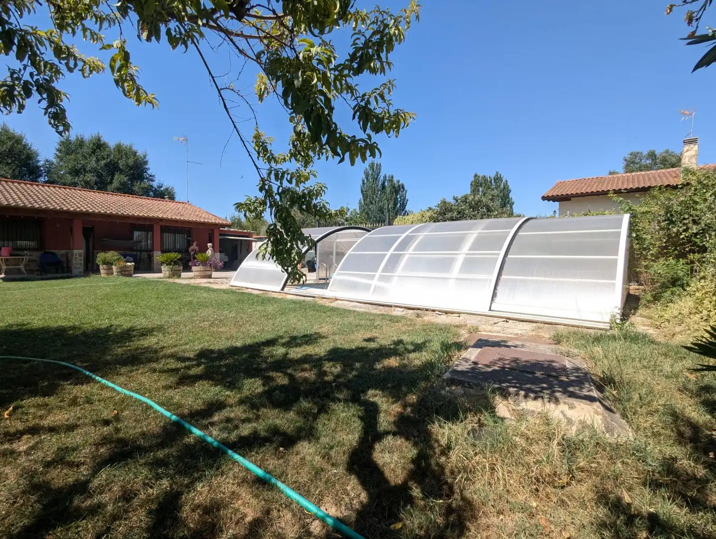 Piscina de Finca rústica en venta en Lerín con Jardín privado, Piscina y Amueblado