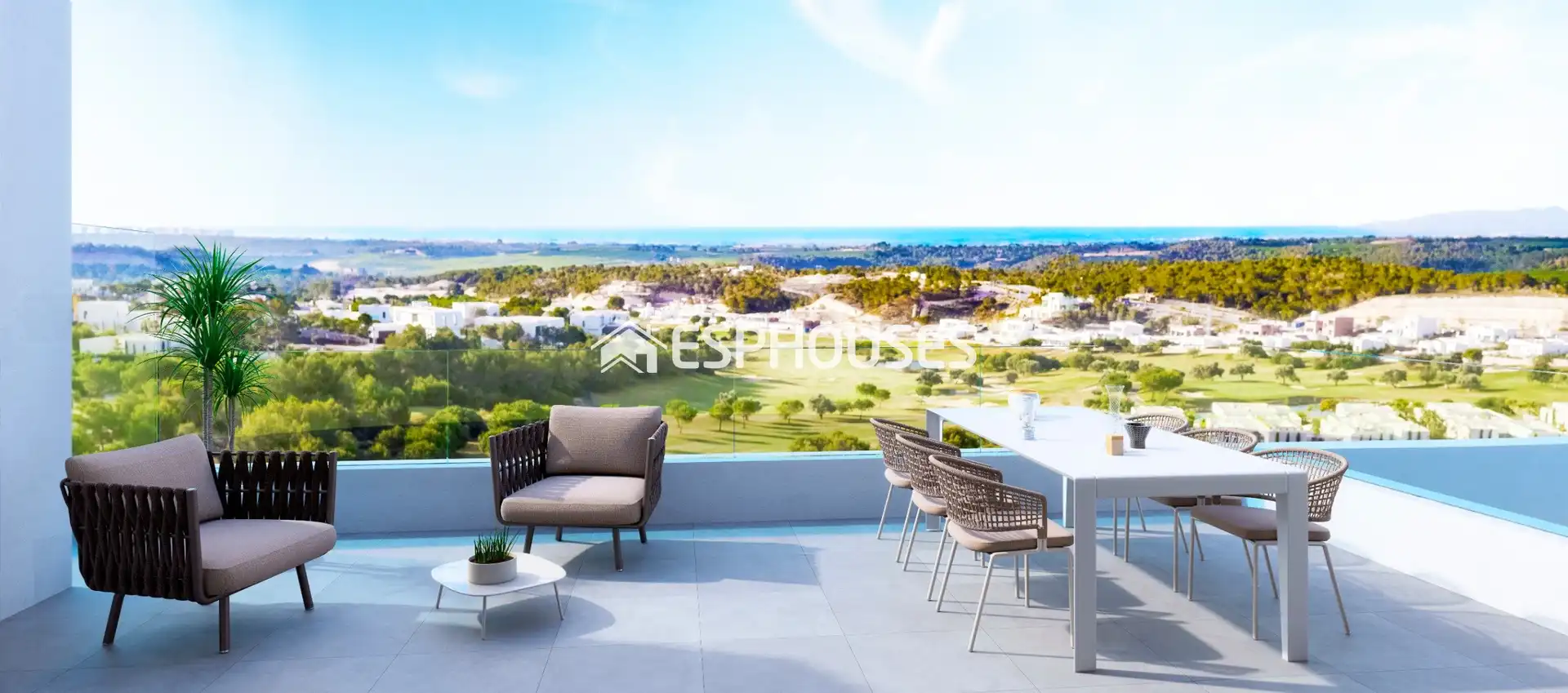 Terraza de Planta baja en venta en San Miguel de Salinas con Aire acondicionado, Terraza y Balcón