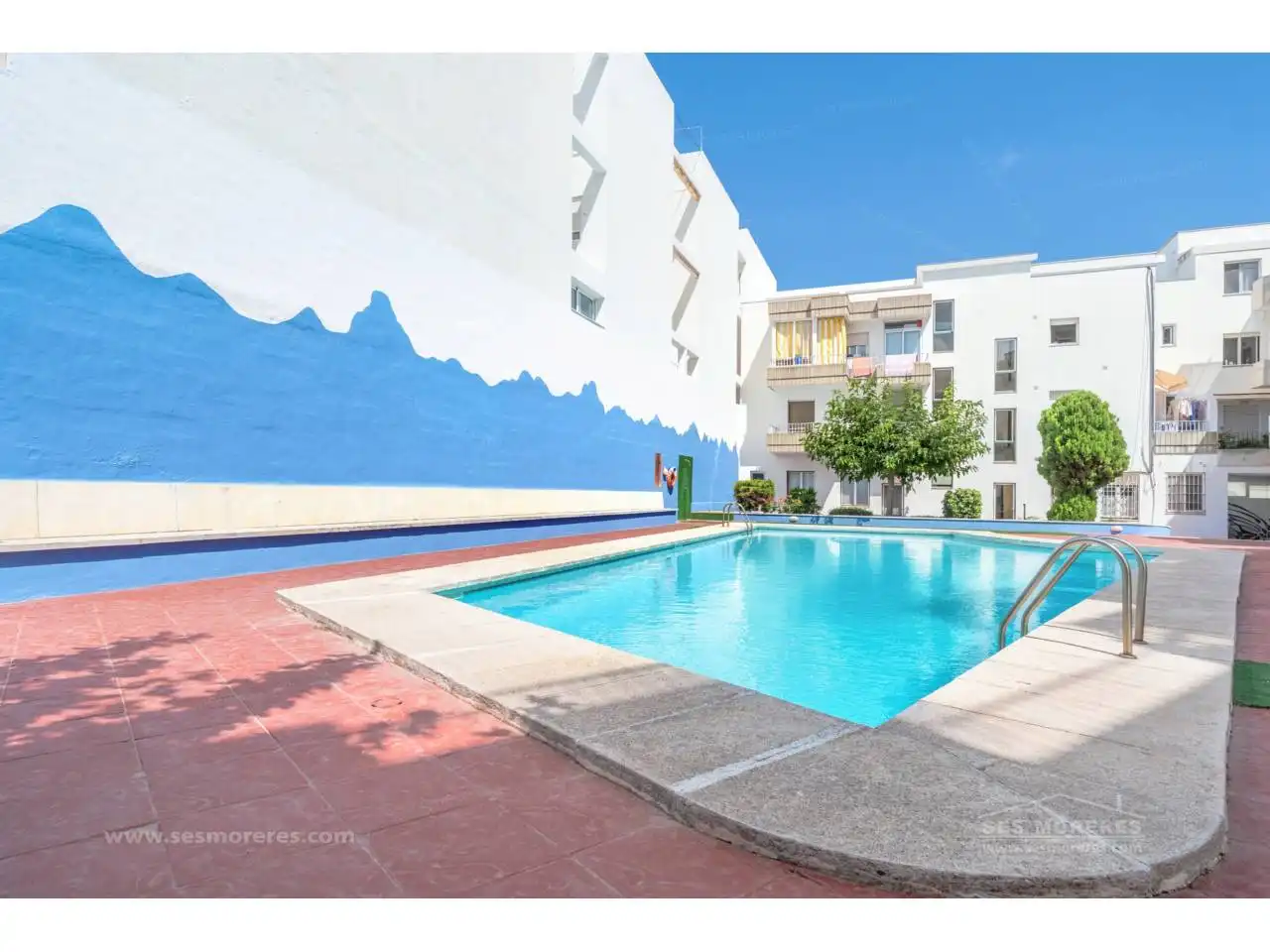 Piscina de Apartamento en venta en Maó - Mahón con Aire acondicionado, Trastero y Balcón
