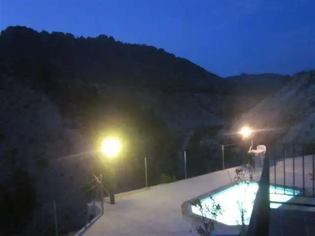Terraza de Finca rústica en venta en Ricote con Aire acondicionado, Calefacción y Jardín privado