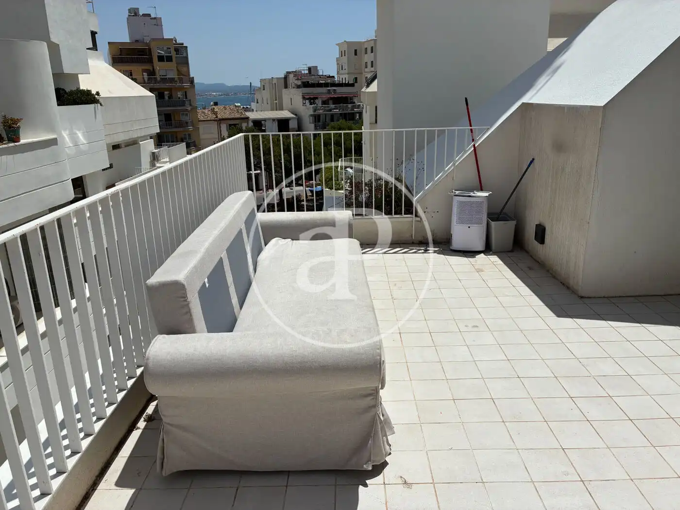 Terrasse von Dachboden zur Miete in  Palma de Mallorca mit Klimaanlage, Heizung und Terrasse