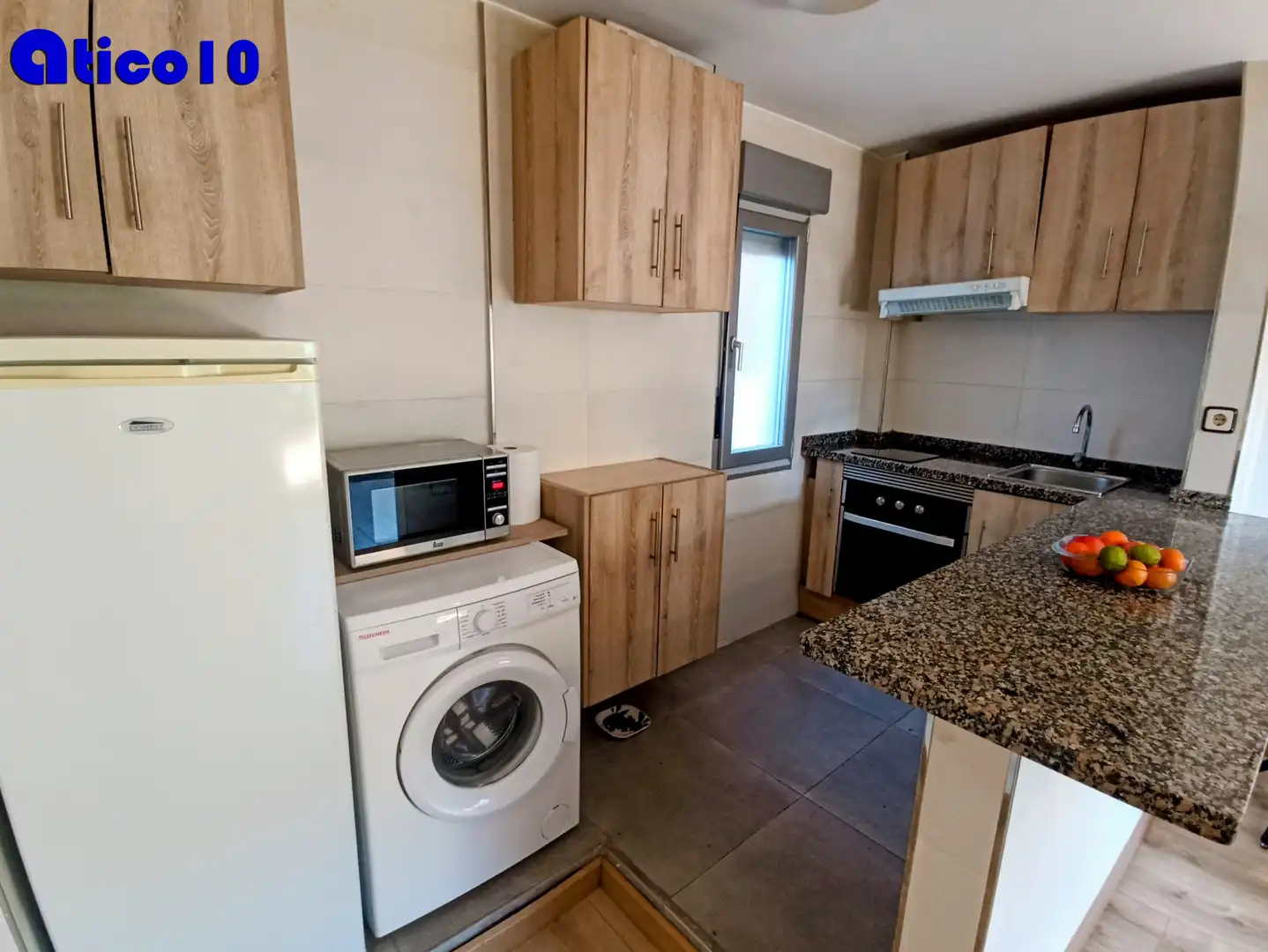 Kitchen of Attic for sale in Oviedo   with Heating, Parquet flooring and Terrace