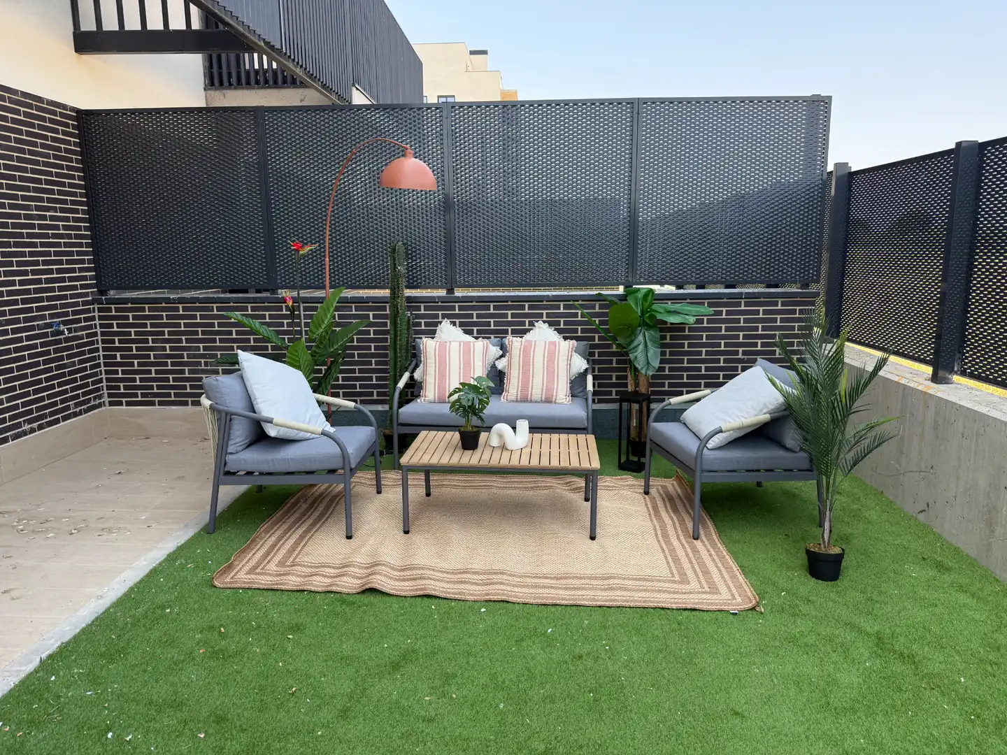 Terraza de Piso de alquiler en Alcalá de Henares con Aire acondicionado, Terraza y Horno