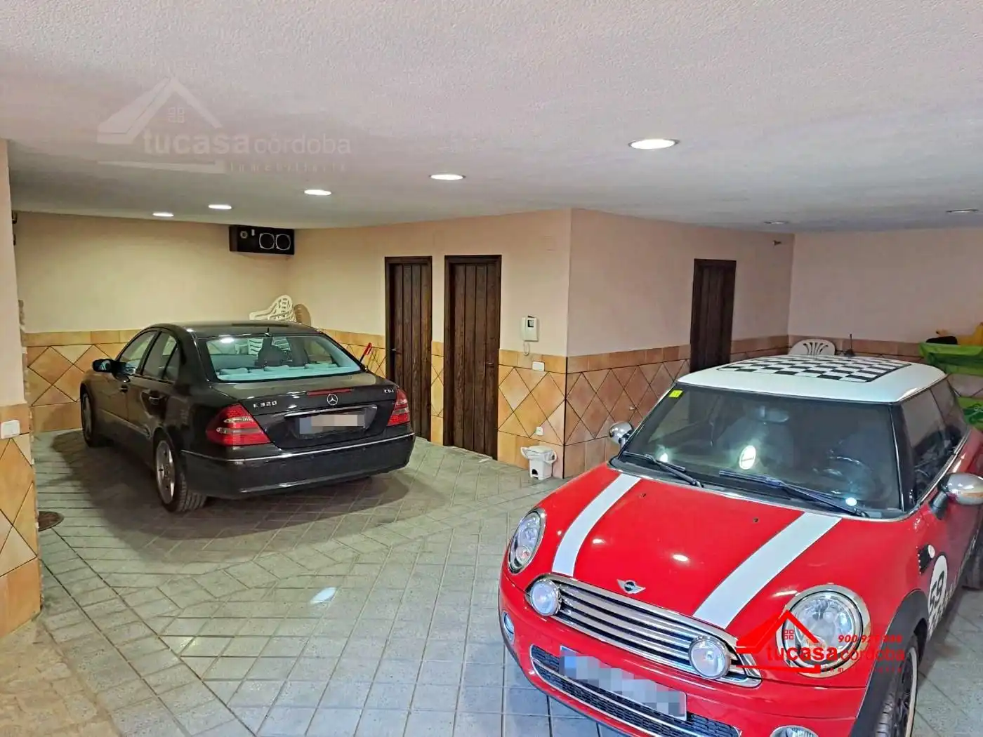 Parking of Country homes for sale in Córdoba  with Storage room and Swimming Pool