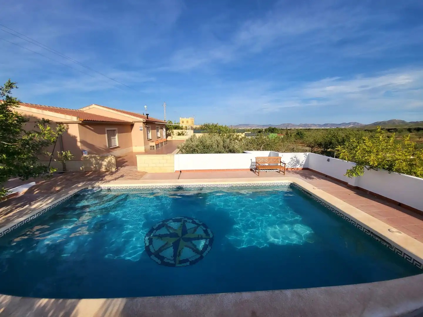 Piscina de Finca rústica en venda en Cartagena amb Jardí privat, Piscina i Moblat