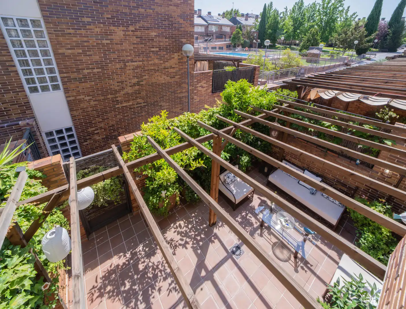 Terrassa de Casa o xalet en venda en Boadilla del Monte amb Aire condicionat, Calefacció i Jardí privat