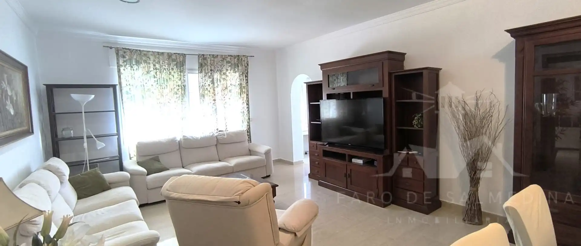 Living room of Flat for sale in Rota  with Air Conditioner, Terrace and Furnished