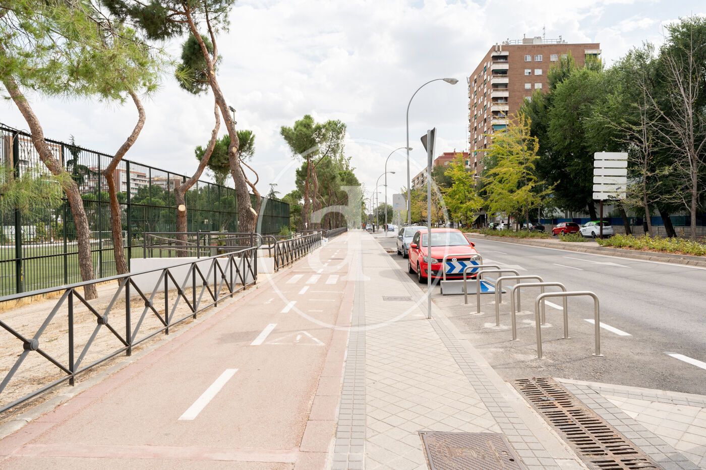 Vista exterior de Piso de alquiler en  Madrid Capital con Calefacción y Se aceptan mascotas