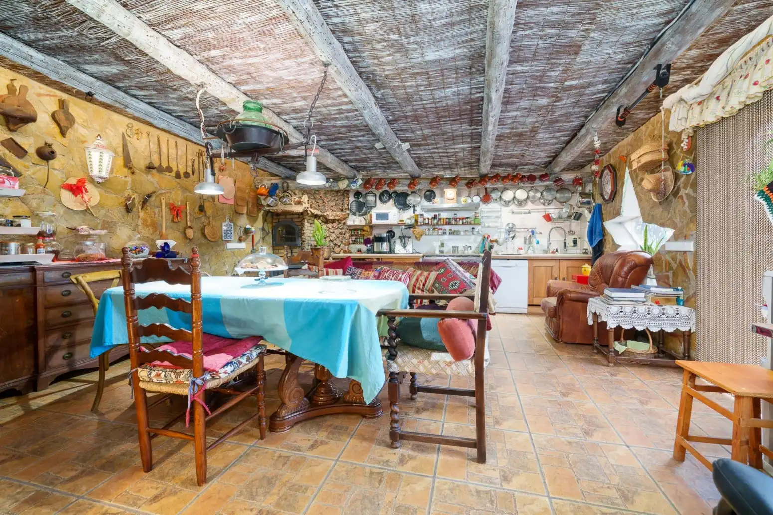 Cocina de Finca rústica en venta en Marratxí con Aire acondicionado, Calefacción y Piscina