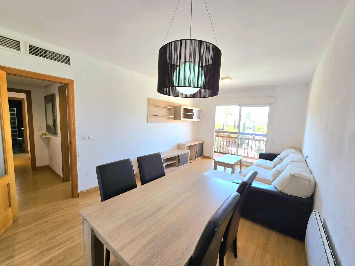 Sala de estar de Piso en venta en Murcia con Terraza