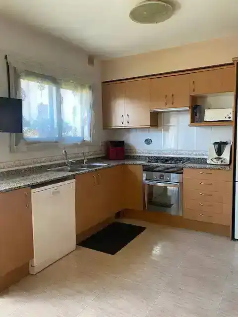 Cuina de Casa adosada en venda en El Bruc amb Calefacció, Parquet i Forn