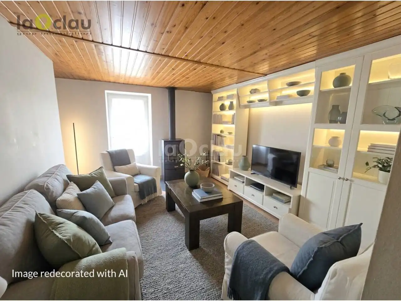 Living room of Houses for sale in Vilanova de Sau  with Private garden and Terrace