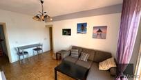 Living room of Flat for sale in  Madrid Capital  with Parquet flooring, Terrace and Storage room