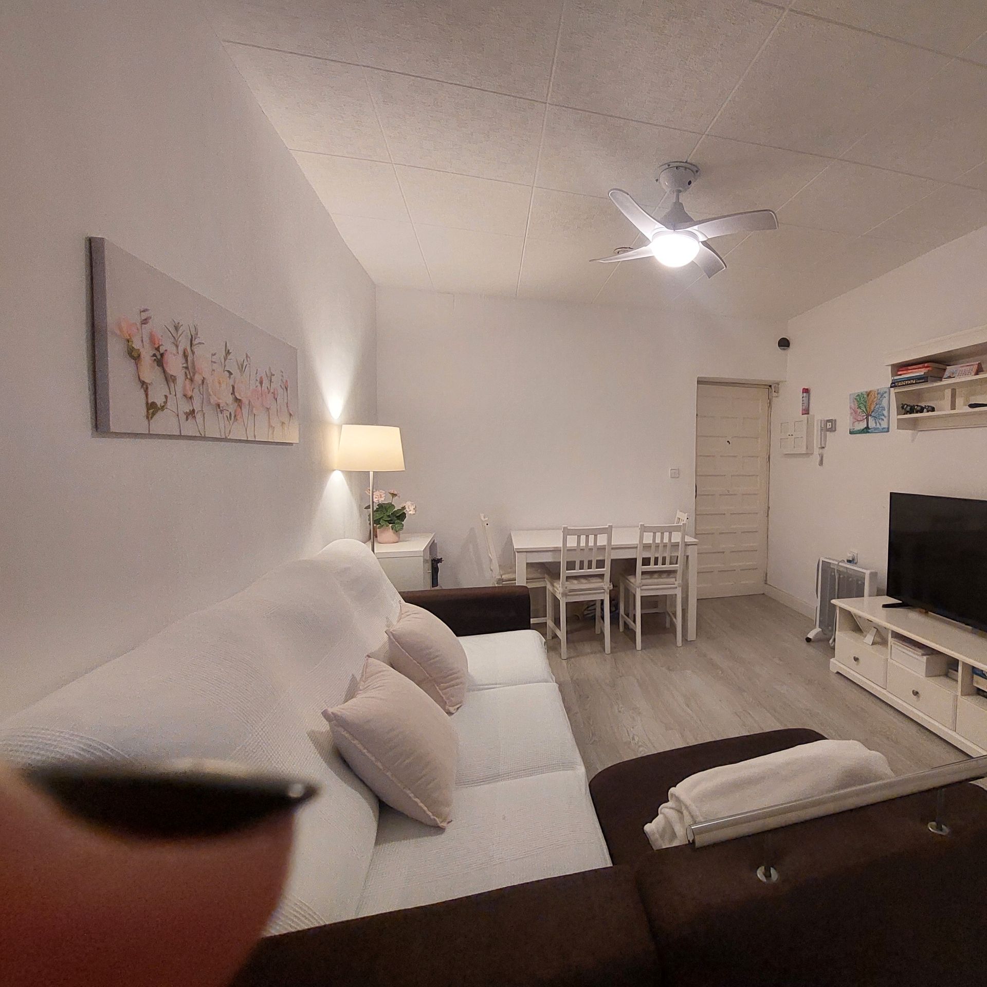 Living room of Apartment for sale in Sant Pere de Ribes  with Air Conditioner and Parquet flooring