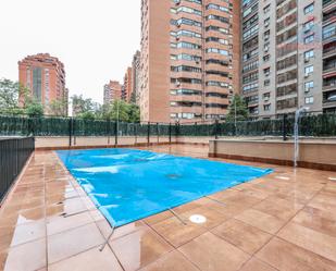 Swimming pool of Duplex to rent in  Madrid Capital  with Air Conditioner