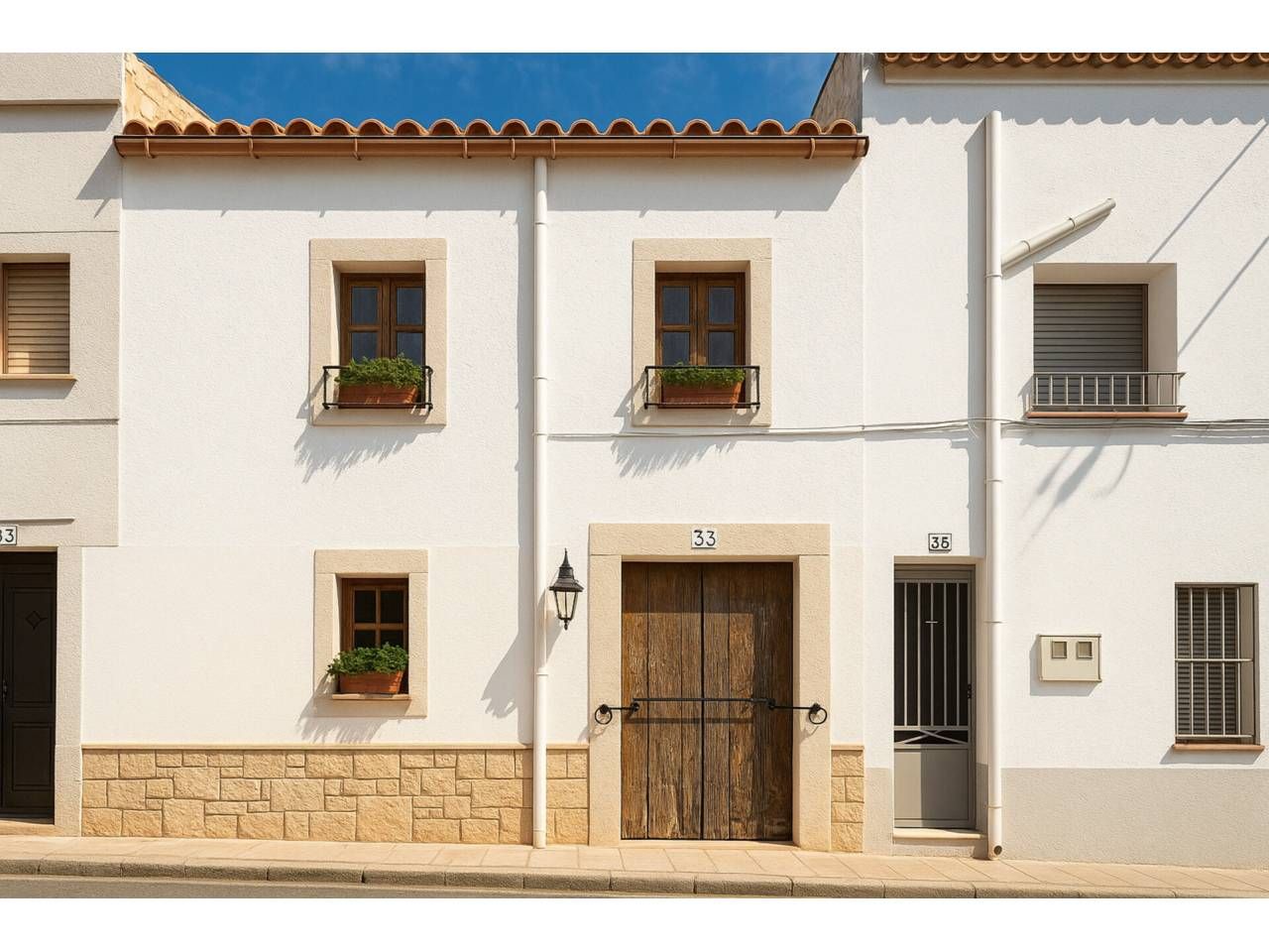 Vista exterior de Casa o xalet en venda en Rossell