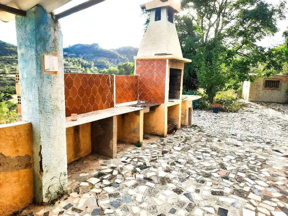 Vista exterior de Finca rústica en venta en Sella con Terraza