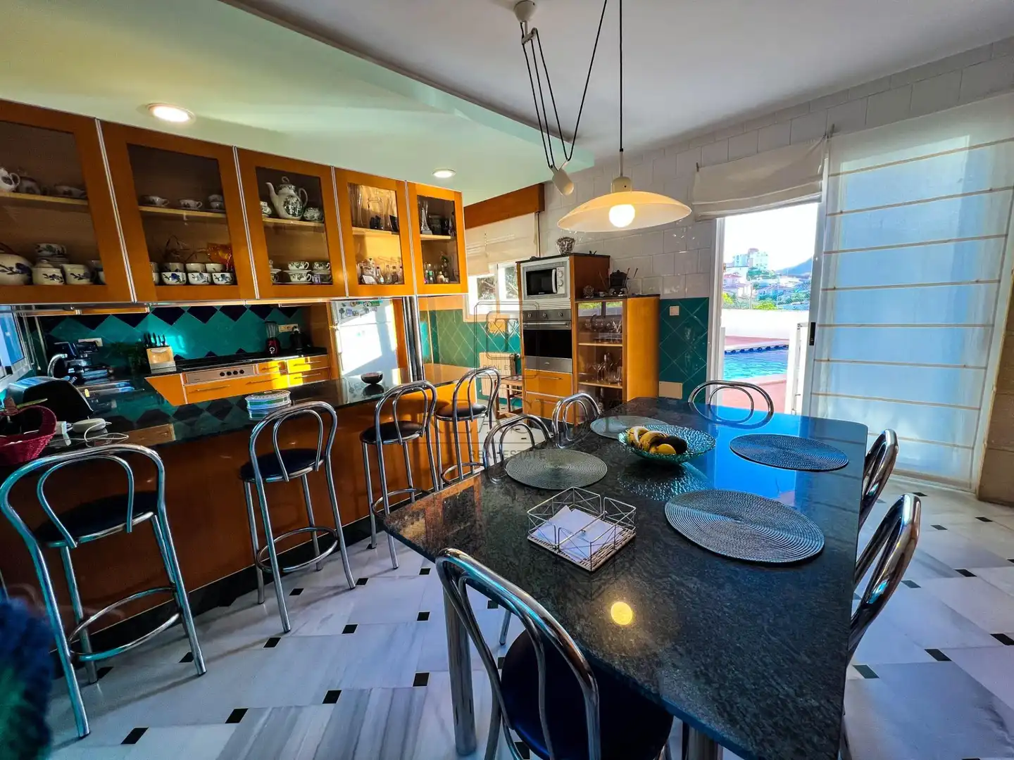 Cocina de Casa o chalet en venta en Cartagena con Aire acondicionado, Jardín privado y Terraza