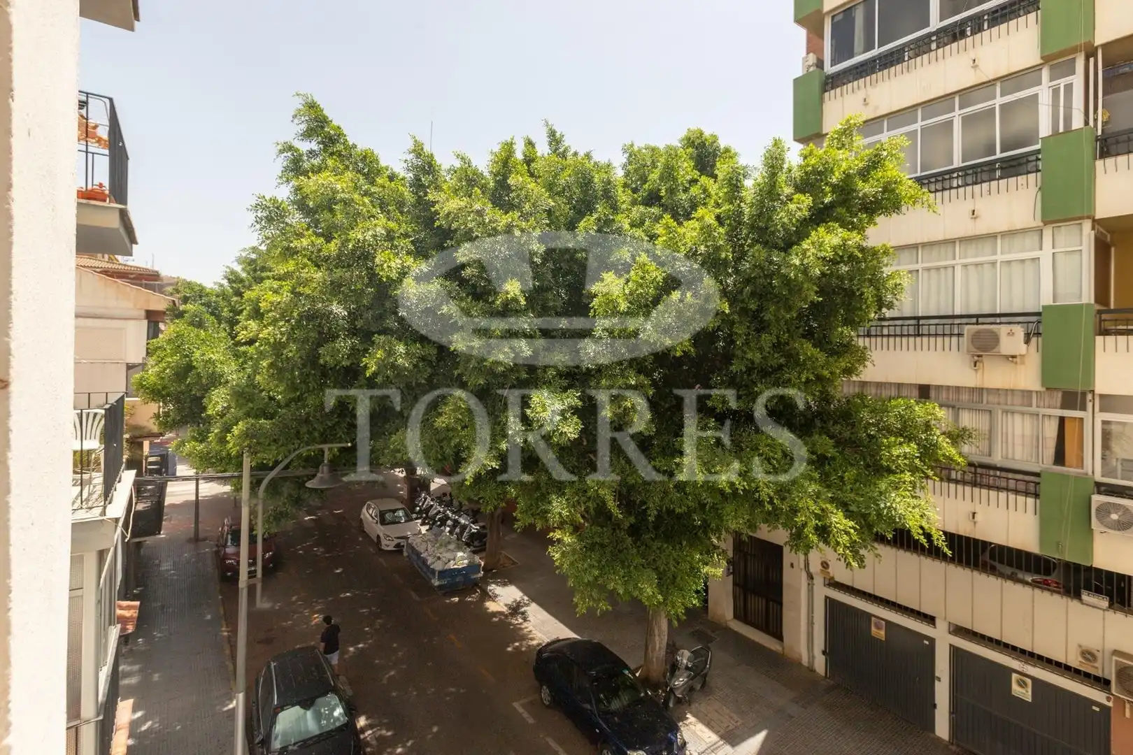 Vista exterior de Pis en venda en Málaga amb Aire condicionat