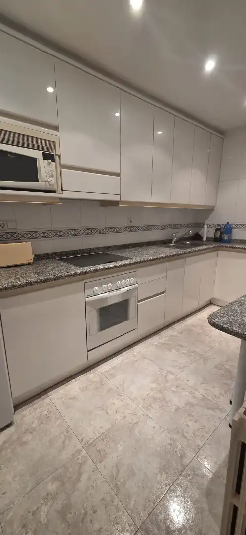 Kitchen of Flat for sale in Lleida  with Heating, Terrace and Storage room