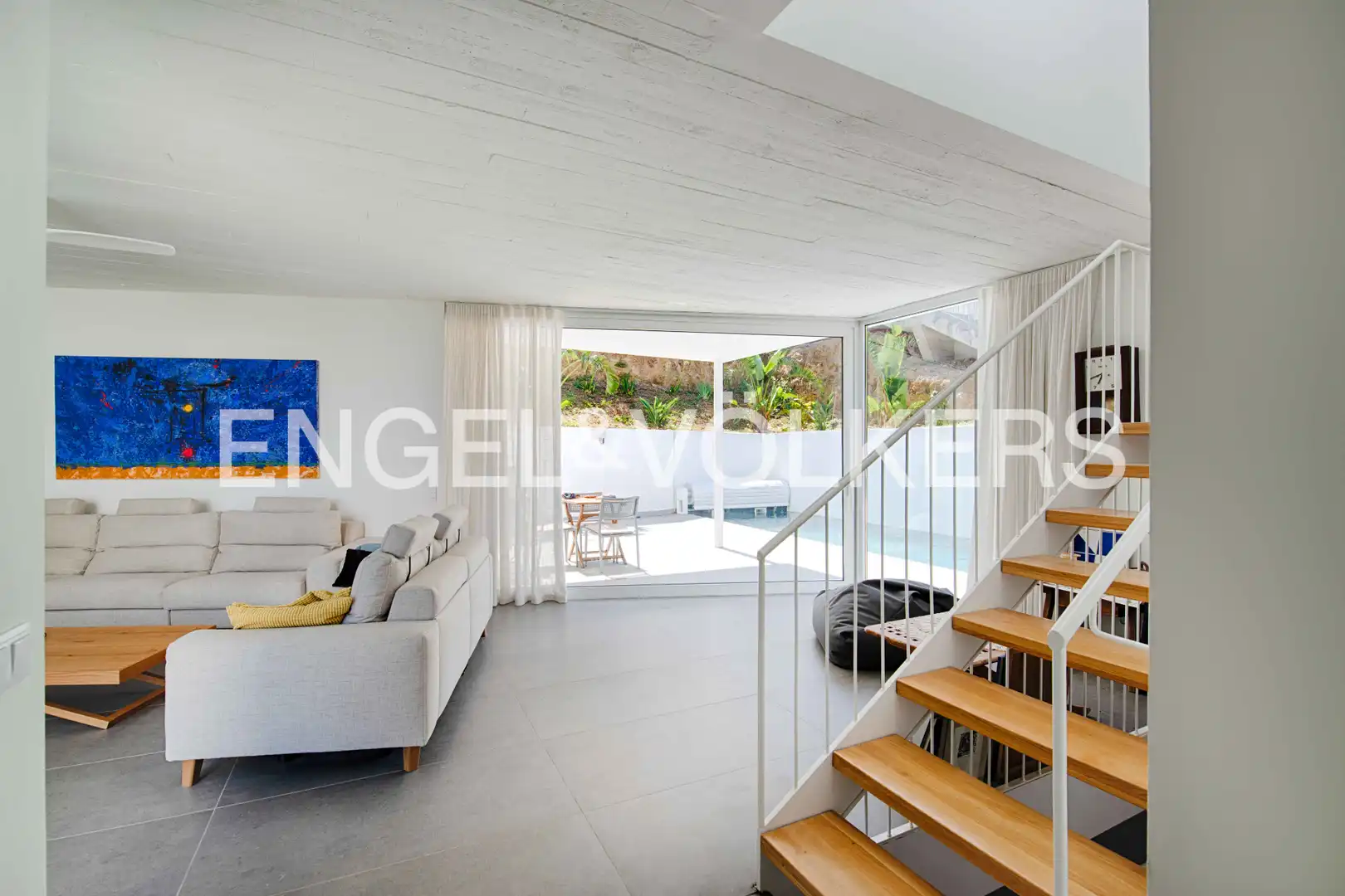 Sala de estar de Casa o chalet en venta en El Port de la Selva con Calefacción, Jardín privado y Terraza