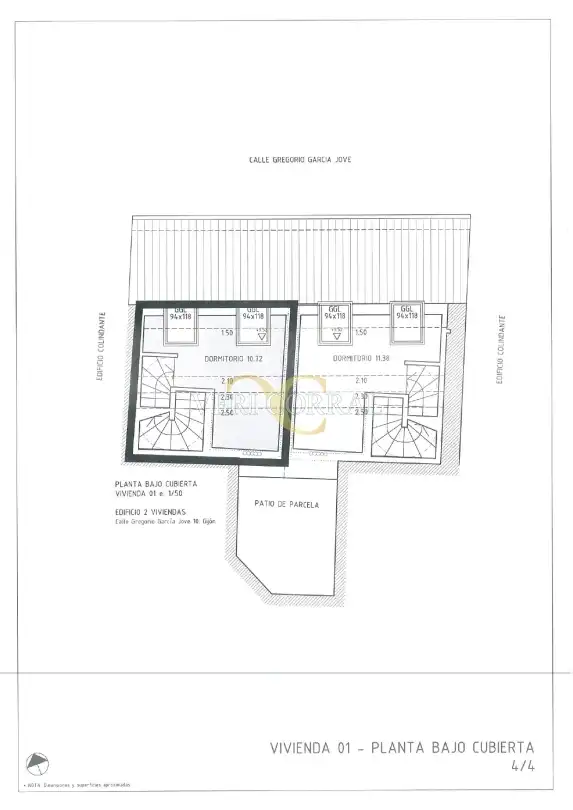 Flat for sale in Gijón   with Heating and Alarm