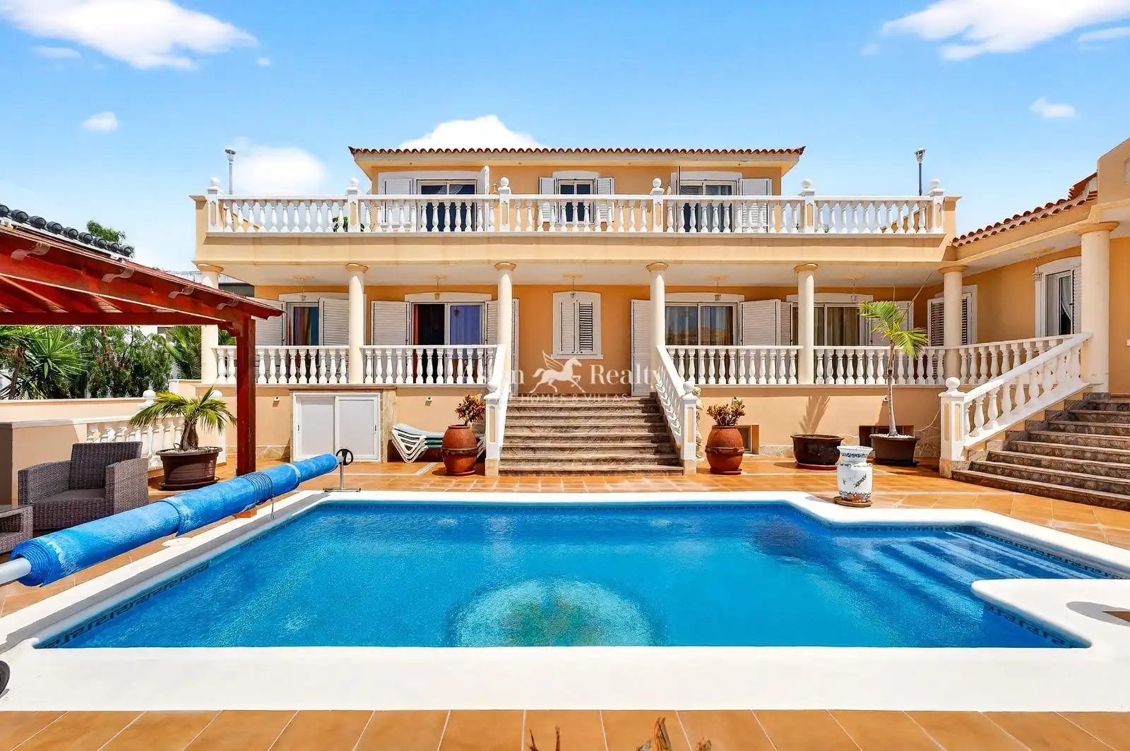 Exterior view of Houses for sale in Adeje  with Air Conditioner, Private garden and Terrace