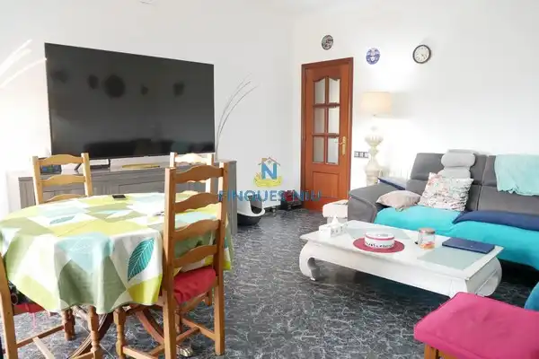 Wohnzimmer von Haus oder Chalet zum Verkauf in Maçanet de la Selva mit Heizung, Privatgarten und Schwimmbad