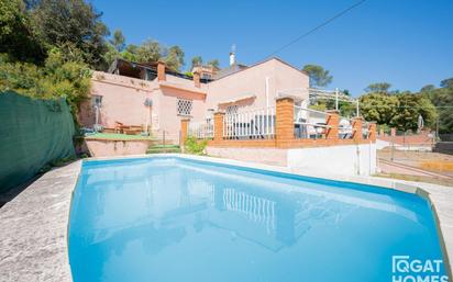 Swimming pool of House or chalet for sale in Sant Cugat del Vallès  with Terrace and Swimming Pool