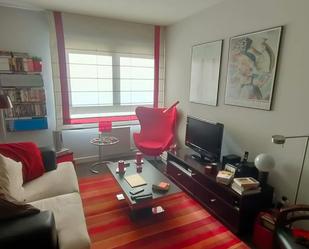 Living room of Flat for sale in  Zaragoza Capital  with Air Conditioner, Heating and Furnished