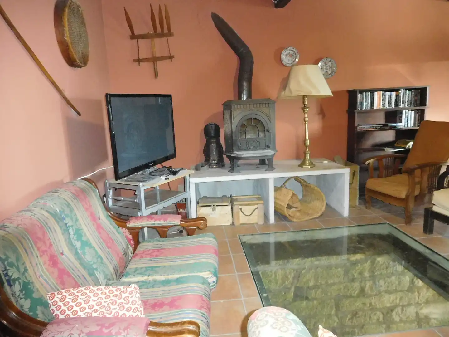 Living room of Houses for sale in Villazopeque  with Heating, Private garden and Storage room