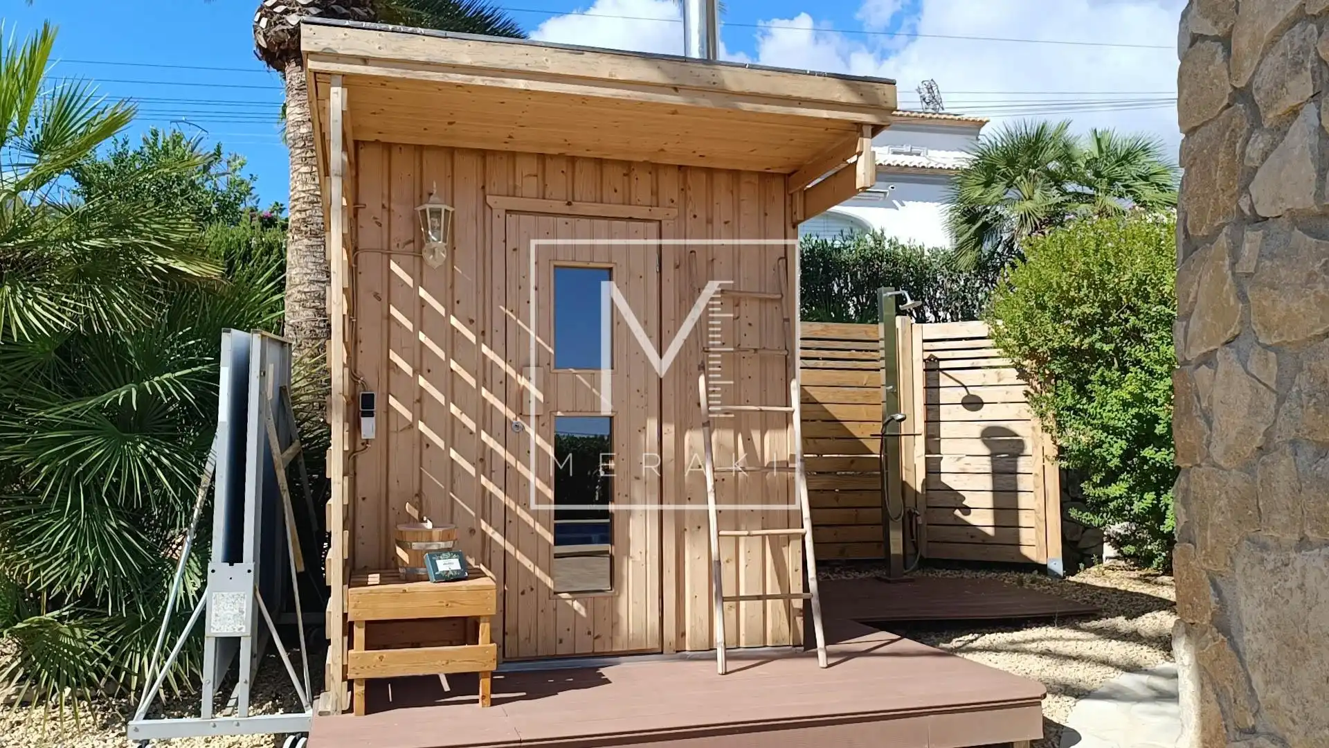 Vista exterior de Casa o chalet en venta en Calpe / Calp con Aire acondicionado, Calefacción y Jardín privado