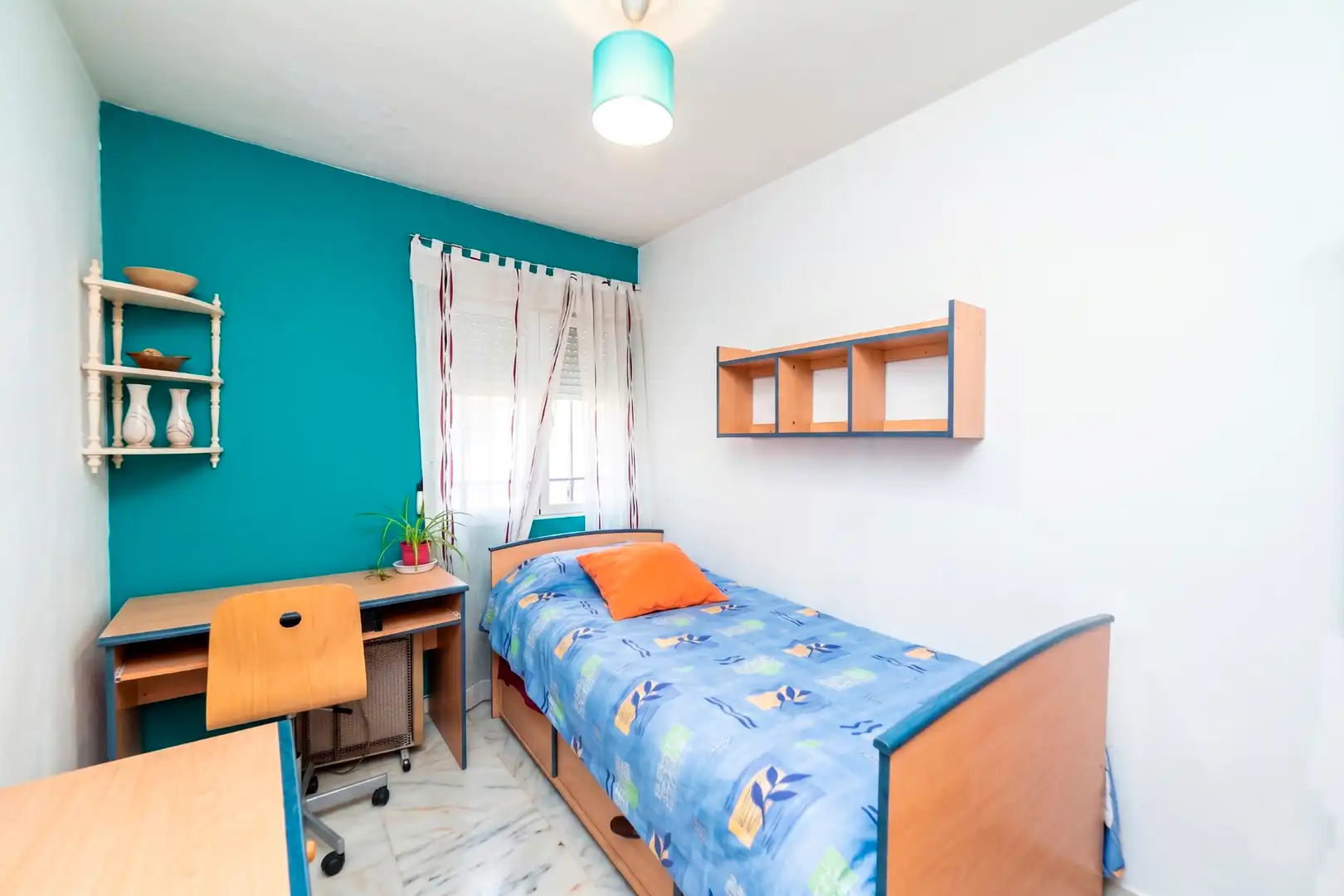 Schlafzimmer von Erdgeschoss zum Verkauf in Leganés mit Klimaanlage und Heizung