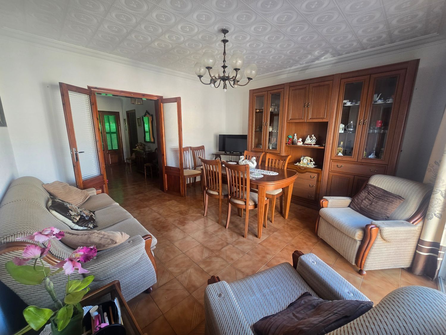 Sala d'estar de Pis en venda en  Palma de Mallorca amb Aire condicionat, Terrassa i Traster