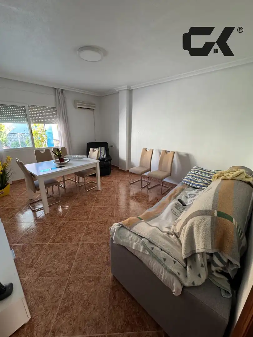 Sala de estar de Casa adosada en venta en Murcia
