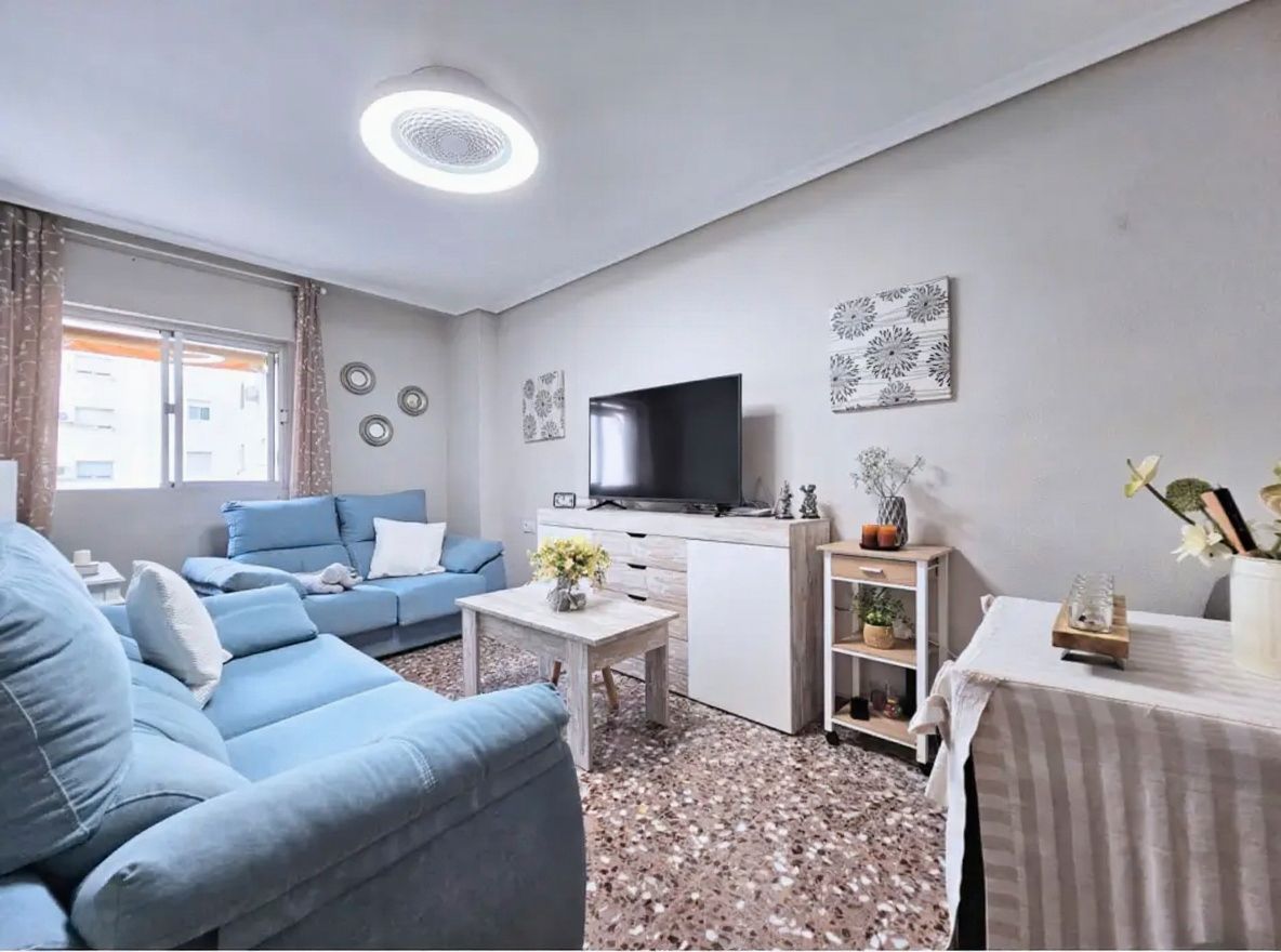 Sala d'estar de Pis en venda en Málaga Capital amb Terrassa