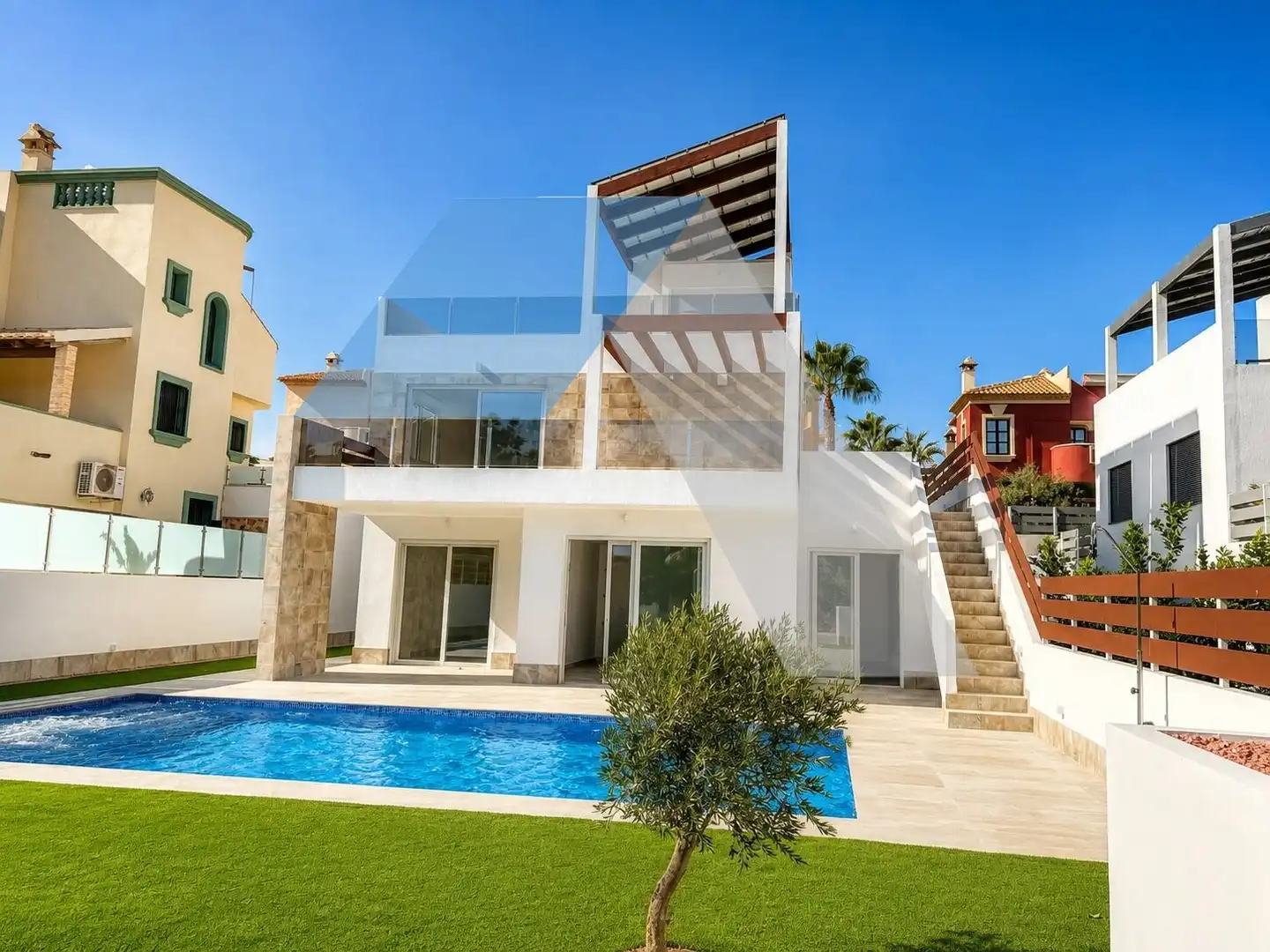 Villa mit Pool zum Verkauf in Ciudad Quesada