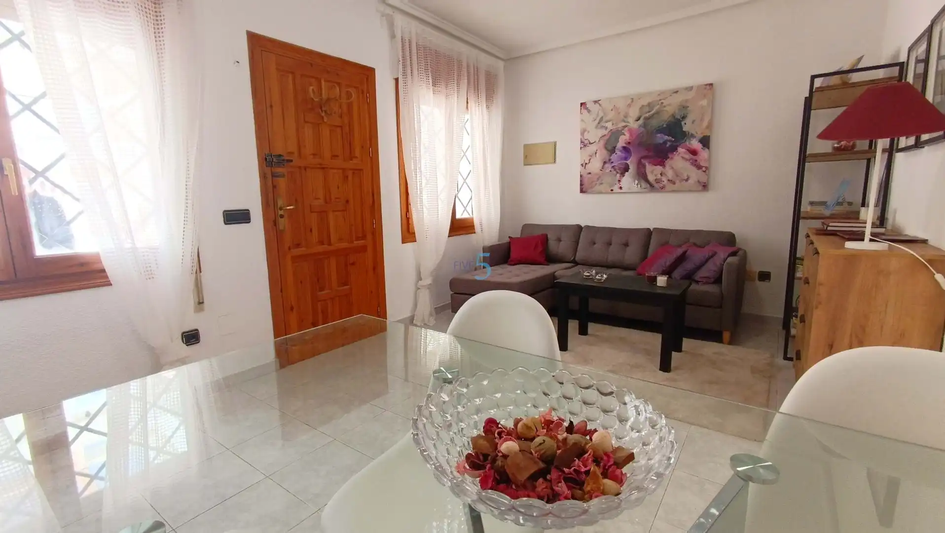 Sala de estar de Casa o chalet en venta en Rojales con Piscina, Amueblado y Piscina comunitaria