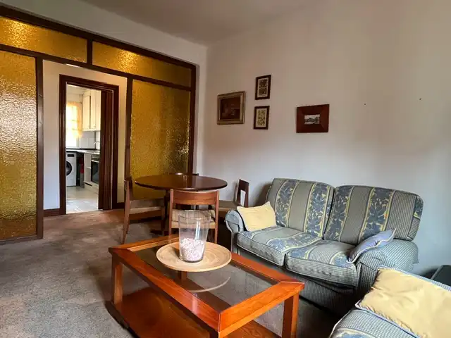 Wohnzimmer von Wohnung zum Verkauf in Santander mit Heizung, Privatgarten und Möbliert