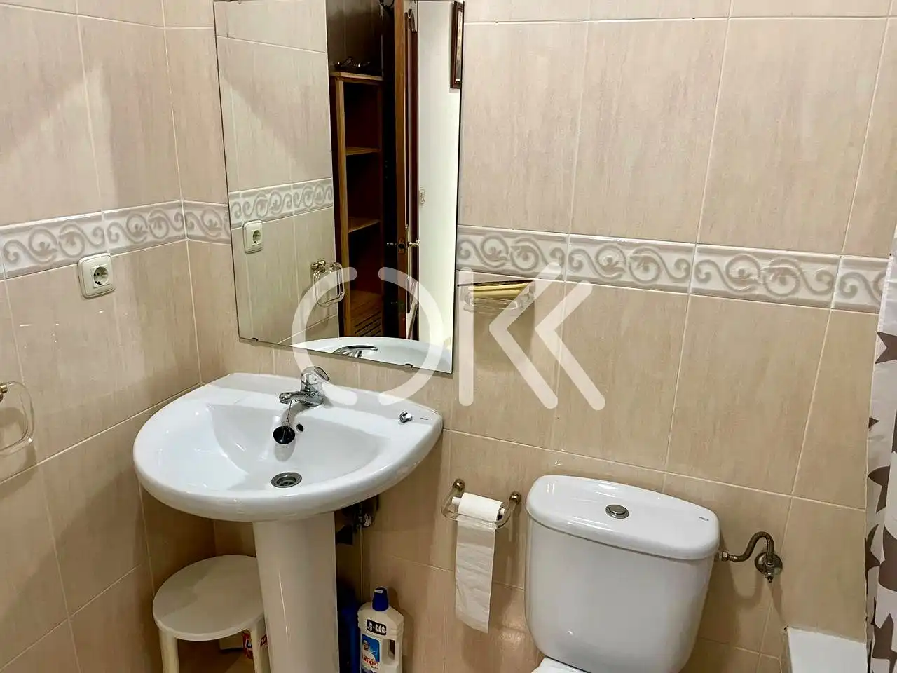 Bathroom of Ground floor for rent in Coria  with Air Conditioner, Heating and Furnished
